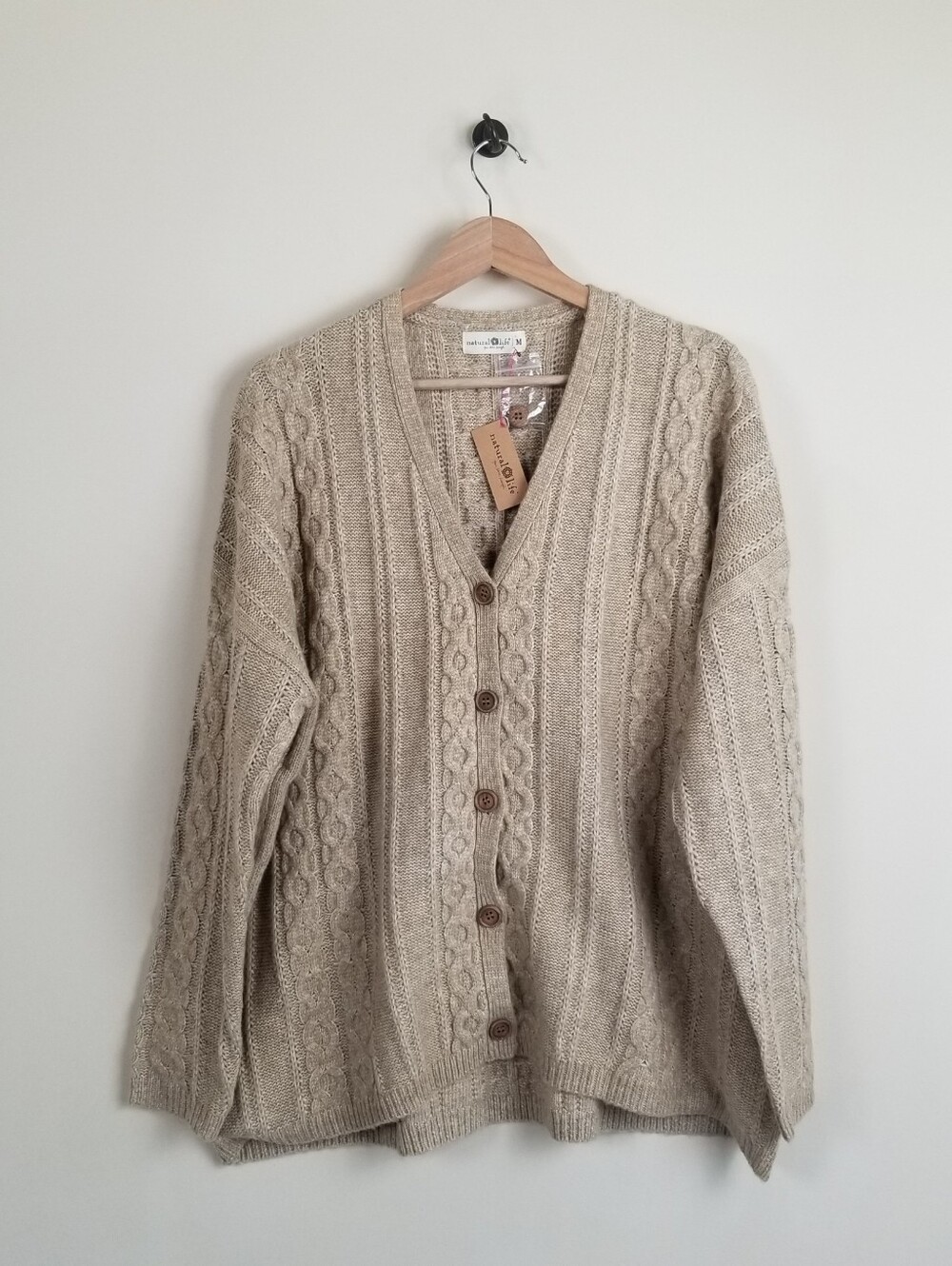 Natural Life Cardigan Sweater Size Medium NWT - Picture 2 of 7